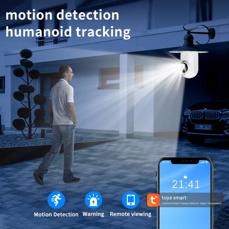 1080P Bulb Type WiFi Surveillance Camera Support Night Vision & Two-way Intercom & Motion Detection, K8 1080P Bulb Type WiFi Surveillance Camera Support Night Vision & Two-way Intercom & Motion Detection, K8